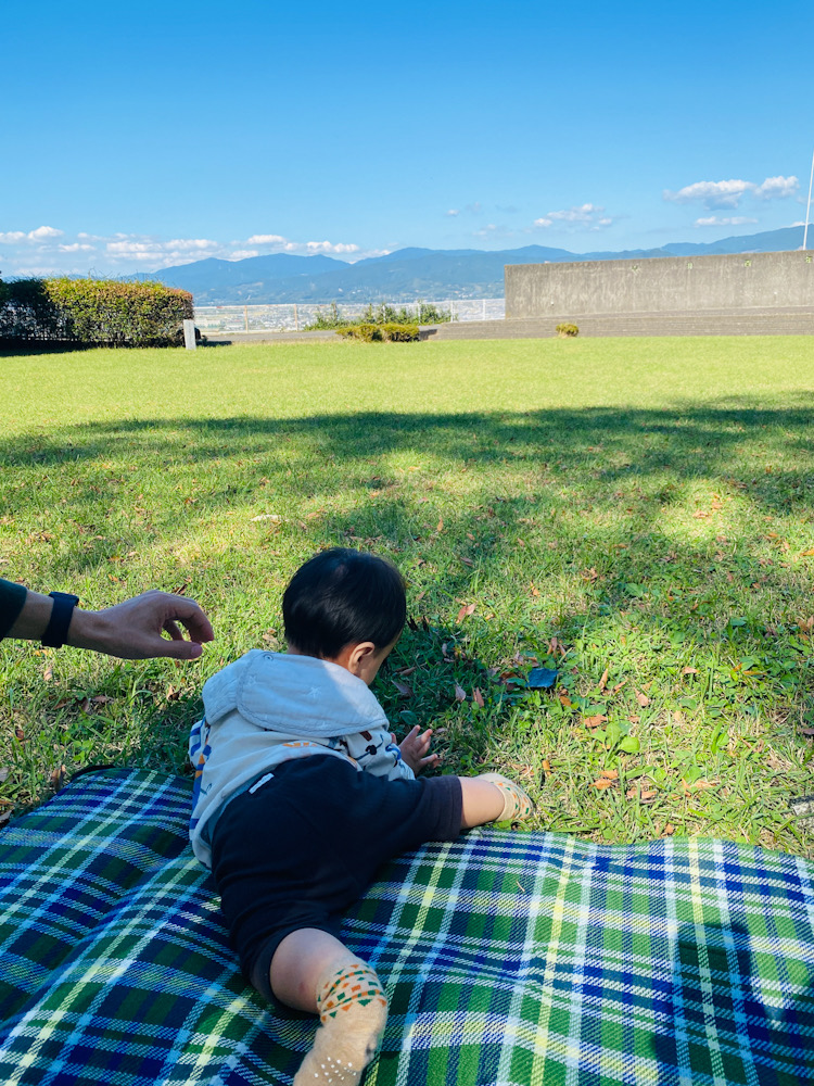 吉井百年公園でお弁当