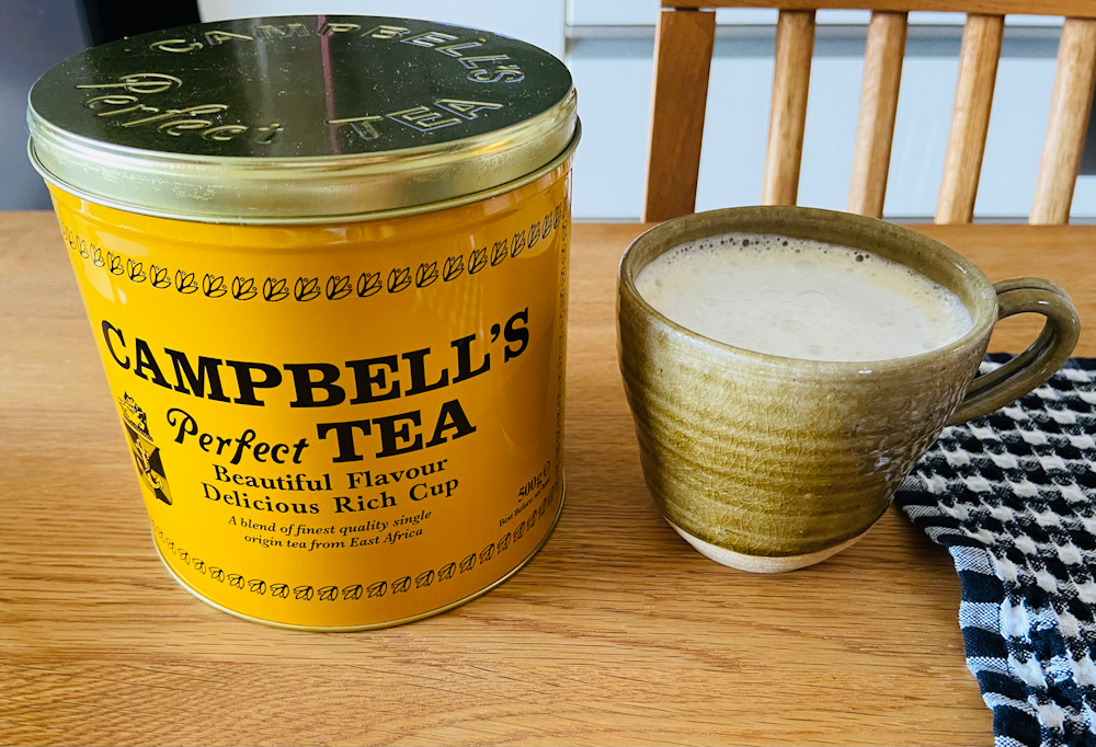 キャンベルズ・パーフェクト・ティー（CAMPBELL'S Perfect TEA）と京都の朝日焼